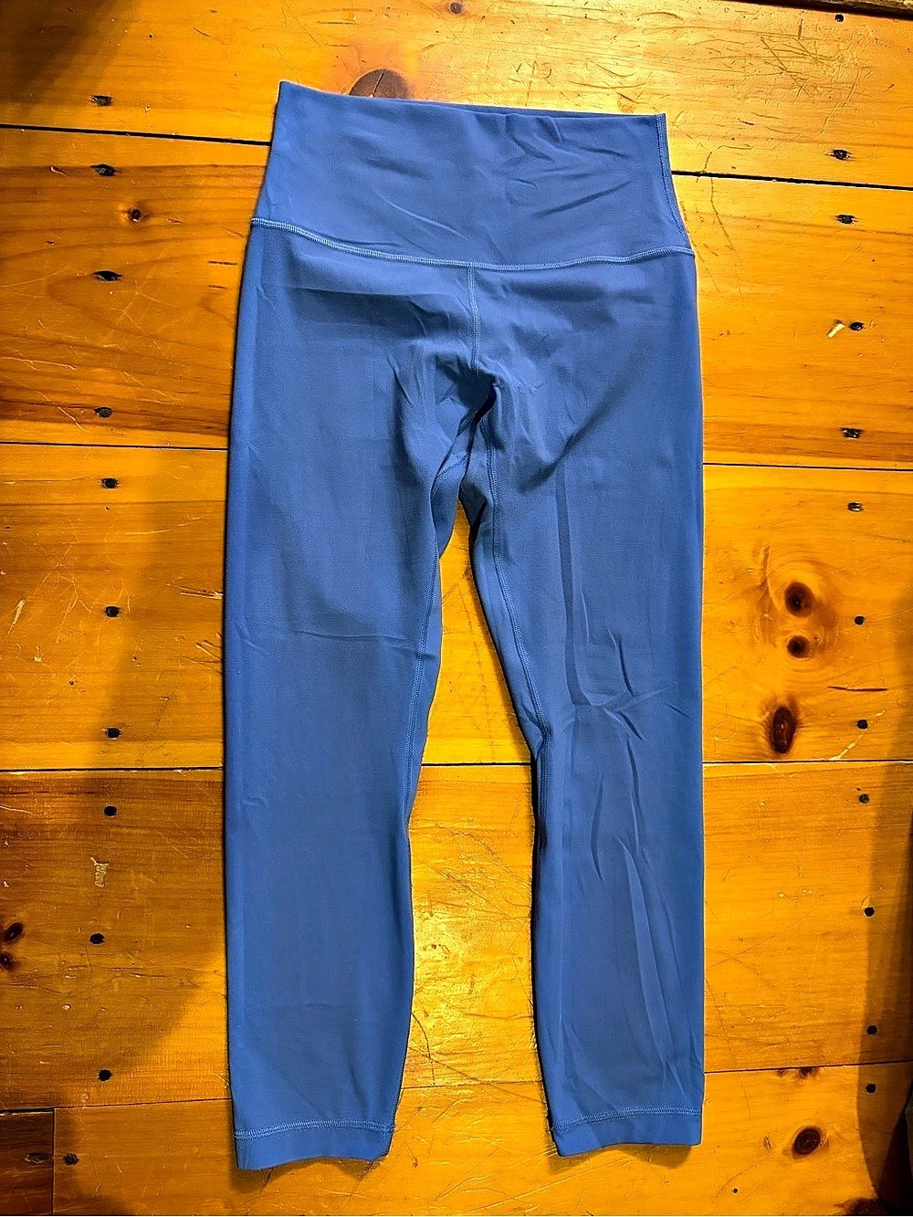 lululemon high rise pool party baby blue align leggings size 6